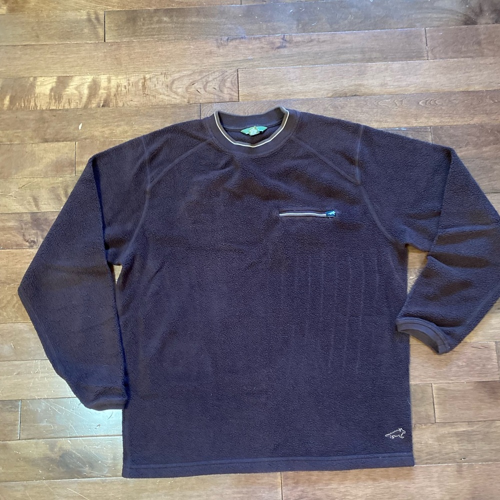 Horny Toad Pullover Sweater Mens XL Brown